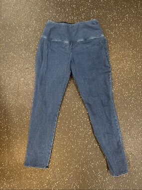 Jones New York Navy Blue High-Waist Leggings